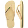 Havaianas HAV.Brasil Logo Sandales unisexe pour adulte, Crème au beurre, 45/46 EU