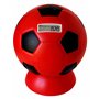 Tirelire des fans en forme de ballon rouge noir Milan avec compteur de monnaie numérique (17