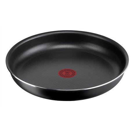 Lagostina Ingenio Essential Plus Poêle Ø 22 cm Poêle antiadhésive en Aluminium pour gaz et Four avec indicateur de Cuisson therm
