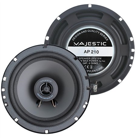 New Majestic AP210BL Enceintes de voiture 50 W