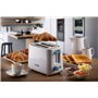 ARIETE 0157/04 Breakfast TOSTAPANE Elettrico 2 FETTE 7 LIVELLI DI DORATURE MOUSSION AUTOMATIQUE 760W Blanc Marque