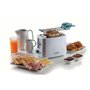 ARIETE 0157/04 Breakfast TOSTAPANE Elettrico 2 FETTE 7 LIVELLI DI DORATURE MOUSSION AUTOMATIQUE 760W Blanc Marque