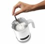 De'Longhi LatteMix EMF3.W Mousseur à lait électrique pour lait chaud & froid & alternatives végétales Nettoyage facile Couvercle