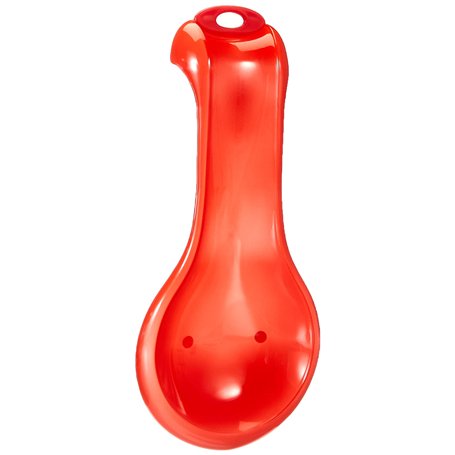 Excelsa Rainbow Rouge-Repose-cuillère-Longueur : 28 Cm.