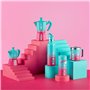 Cafetière Italienne Bialetti Bleu Rose Aluminium Thermoplastique 3 Tasses