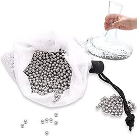 1200 Panngu Billes nettoyantes Carafe, Inoxyable Boules nettoyantes, Perles de Nettoyage Efficace pour Carafes, Bouteilles, Boca 1200 Panngu Billes nettoyantes Carafe