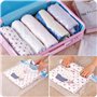 Lot de 10 sacs de compression sous vide, gain d’espace de 35 x 50 cm, il n'y a pas besoin d'un aspirateur ou d'une pompe. transp