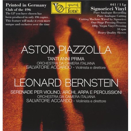 Tanti Anni/Serenade per Violino (Natural Sound R