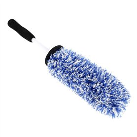 TuAut Brosse pour Jantes de Voiture, Brosses de Nettoyage de Roue, Brosse à Jantes en Acier, Brosse Spéciale Jantes Accessoire p TuAut Brosse pour Jantes de Voiture