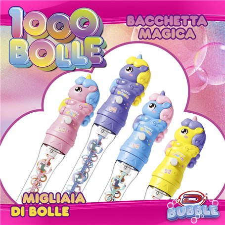 D-KIDZ Dynit : Baguette Magique Mille Bulles Licorne (Assortiment)