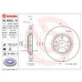 Brembo 09.B352.11 - Disque du Frein Avant avec revêtement anti-corrosion UV - 1 Disque