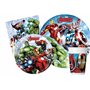 Ciao- Kit Vaisselle de Fête Marvel Avengers (Assiettes