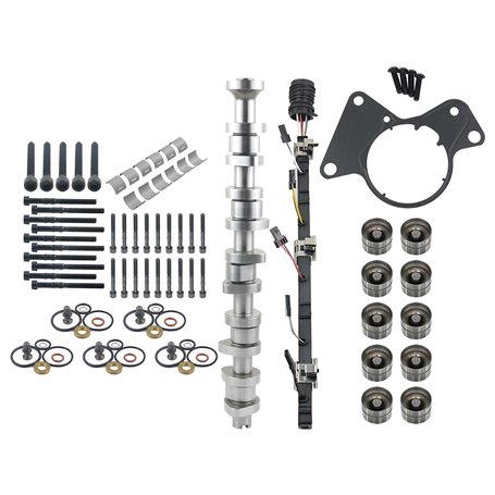 NICEKE Kit câblage arbre à cames + 8 x poussoirs hydrauliques 038109309A 070109101Q 070971033 compatible avec BNZ BPC BPD BPE 2.