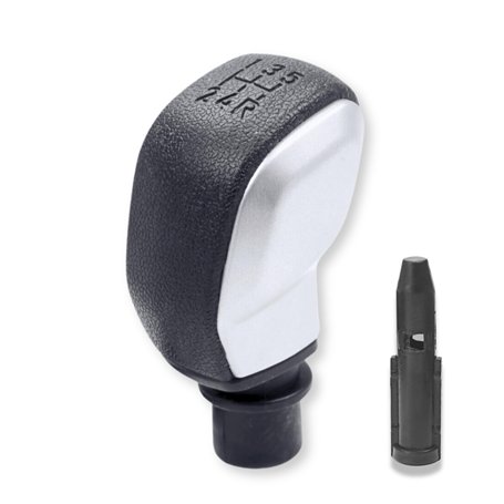1neiSmartech Kit pommeau de levier de vitesses 5 vitesses avec recul et adaptateur compatible avec Peugeot 207 (2006-2012)