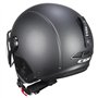 CGM EBI Casque de Ski Unisexe pour Adulte, Noir Mat, S (55-56cm)