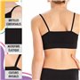 Risalti Ensembles Fille Brassiere Fille et Culottes Fille en Microfibre - Crop Top Fille et Boxer Fille, Soutiens-Gorge Fille et