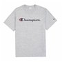 T-shirt à manches courtes homme Champion Crewneck Gris clair