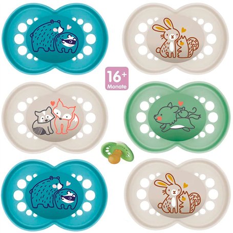 MAM Latex sucette 16+