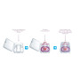 MAM "Skin Soft Silicone Sucette 0-6 Mois, lot de 4, 2 x boîtes de transport stérilisables incluses