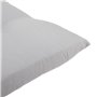KASANOVA Lot de 2 coussins de chaise gris clair 39 x 39 cm en microfibre