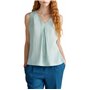 United Colors of Benetton Blusa 5bmldq06w Chemise, Vert, Medium Femmes