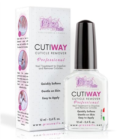 Cuticle ongles Remover de mains et pieds professionnel parfumé 12 ml - Materiel Onglerie Professionnel - Emollient pour Remover