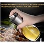 IPEA Pulvérisateur d'Huile en verre 170 ml pour Huile et Vinaigre – Nébuliseur Doseur d'huile pour Maison, Cuisine, Restaurant –