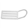 Coussin Pliant plongée oculaire Anneau en D en Acier Inoxydable Poids Ceinture Gardien Curseur butoir pour plongée plongée en ap