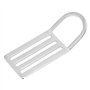 Coussin Pliant plongée oculaire Anneau en D en Acier Inoxydable Poids Ceinture Gardien Curseur butoir pour plongée plongée en ap
