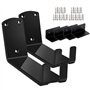 2PCS Support Velo Mural Horizontal Support mural pour vélo 3 EN 1 Fixation sur Mur avec Support et Patins de Protection Murale p