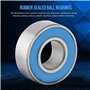 Roulements à Billes Scellés en Caoutchouc 5 * 11 * 4mm 25 PCS MR115-2RS Roulements à Billes Scellés en Métal Bleu Pour Les Impri