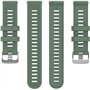 Bracelet de Montre Homme et Femme Compatible avec Garmin Forerunner 158 / Forerunner 55, Ajustable en Silicone Souple et Robuste