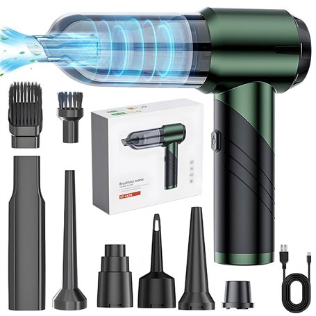 YOUNICE Aspirateur à Main 16000Pa Aspirateur de Voiture sans Fil avec réglage 3 Vitesses & poignée Pliable