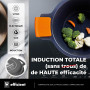 BRA Efficient | Batterie de cuisine 7 pièces en fonte d’aluminium avec revêtement antiadhésif, tous feux dont induction