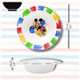 Stor Mickey Mouse Bol Enfant – Sans BPA et Réutilisable – Récipient Purée Bébé – Petit Bol Céréales Garçon – Tasse à Déjeuner En