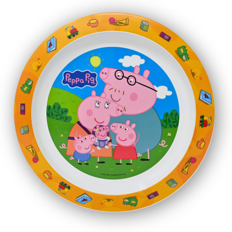 Stor Peppa Pig Assiette d'apprentissage