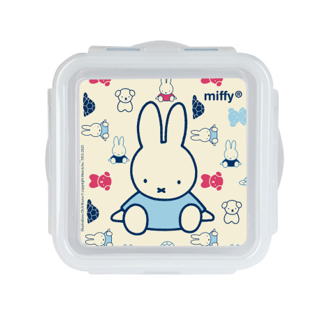 Boîte à lunch Miffy Buddy Beige Polyester 13 x 7.5 x 13 cm
