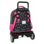 Cartable Kuromi Noir Fuchsia 33 x 45 x 22 cm