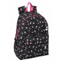 Cartable Kuromi Noir Fuchsia 31 x 43 x 13 cm