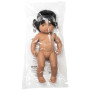 Miniland Miniland31058 Poupée Hispanique Fille sans sous-vêtements Multicolore