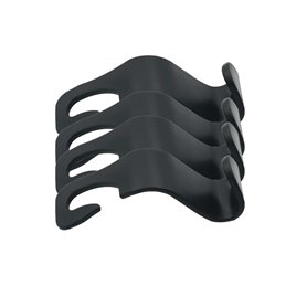 LACOR 60803 Minuteur de Cuisine Magnétique Acier Inoxydable Noir