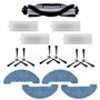 Yooria Kit d'accessoires pour aspirateur Venga VG rvc 3000 et VG rvc 3000 BS - 6 brosses latérales