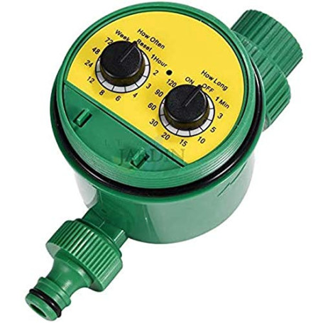 Programmateur d'irrigation arrosage Jardin Timer. Pression 0 à 6 Bar. Fréquence d'irrigation de 1 h à 7 Jours. Durée d'irrigatio