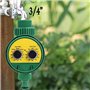 Programmateur d'irrigation arrosage Jardin Timer. Pression 0 à 6 Bar. Fréquence d'irrigation de 1 h à 7 Jours. Durée d'irrigatio