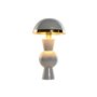 Lampe de bureau Home ESPRIT Gris Doré