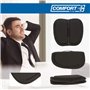SUMEX S RK19052 Coussin Pliable en Mousse à mémoire de Forme pour Tous Les Types de sièges de Voiture, Bureau, idéal pour Voyage