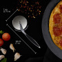 Cready Proslice | Roulette à pizza inox premium | Coupe pizza avec manche antidérapant | Couteau pizza pro | Pizza accessoire | 