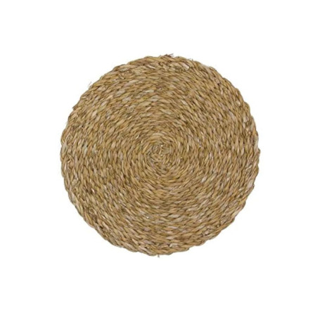 Deco Line Dessous de plat carré en osier marron 20 cm