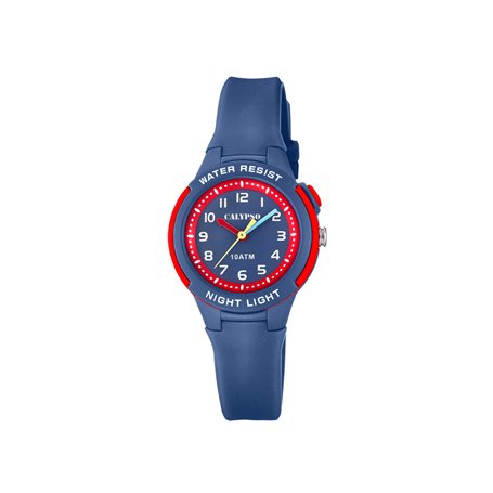 CALYPSO Mixte Analogique-Numérique Quartz Montre avec Bracelet en Plastique