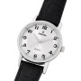 Montre FESTINA pour Femme F20691/1 Classics Boîtier en Acier Inoxydable Gris Bracelet en Cuir Noir